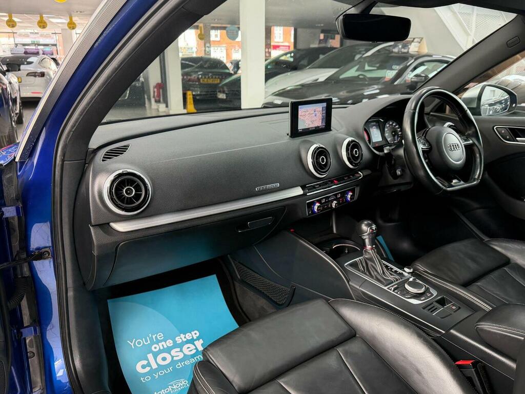 Audi S3 2.0 Tfsi S Tronic Quattro Euro 6 Ss Nav Blue