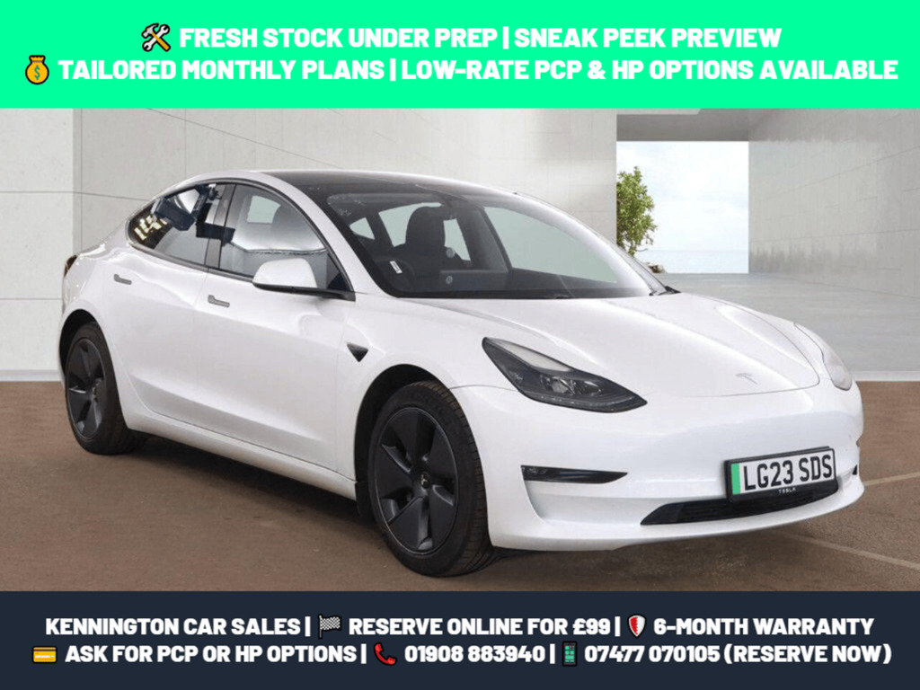 Tesla Model 3 Dual Motor Long Range 4Wde White