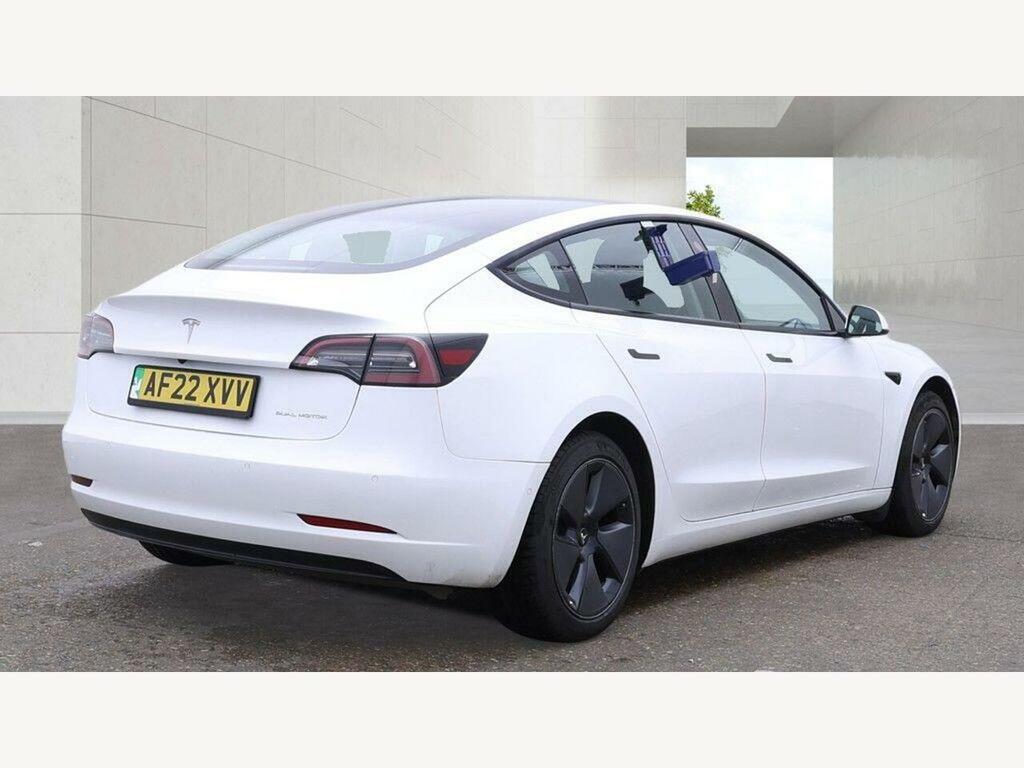Tesla Model 3 Dual Motor Long Range 4Wde White #6