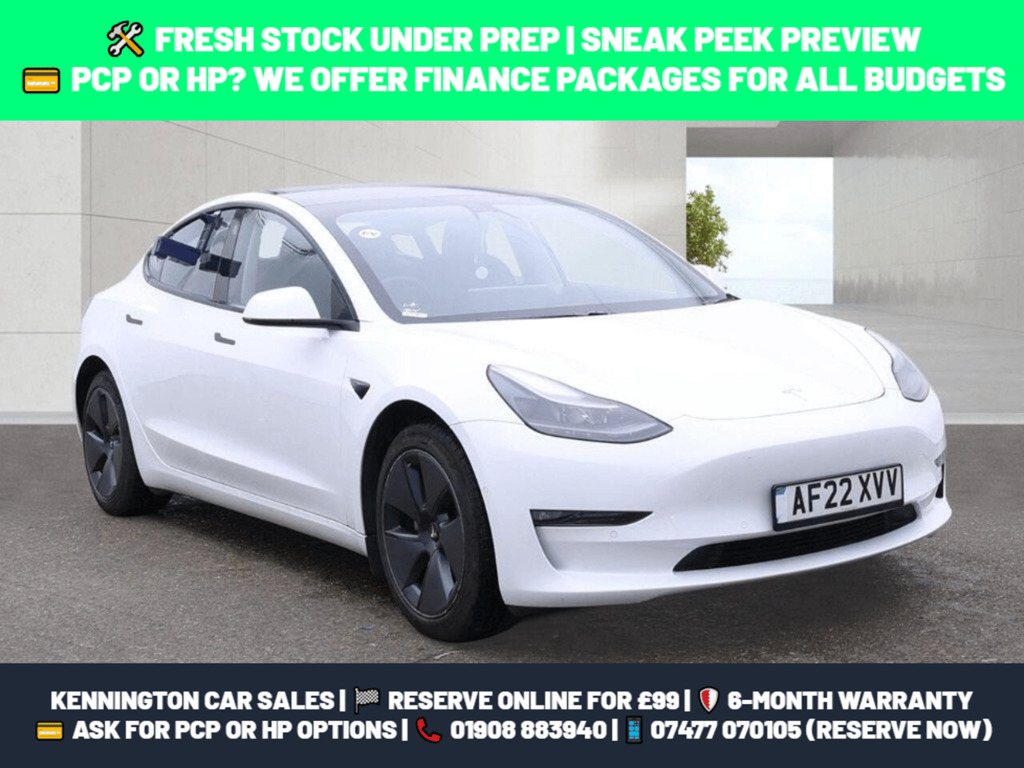 Tesla Model 3 Dual Motor Long Range 4Wde White