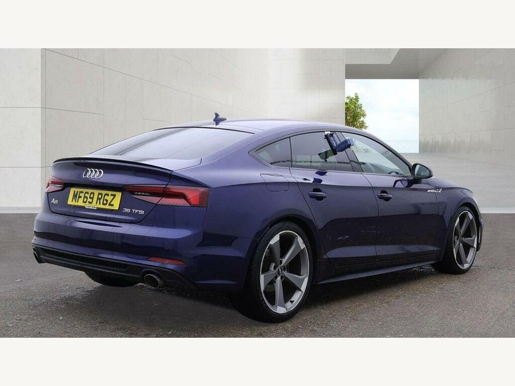 Audi A5 2.0 Tfsi 35 Black Edition Sportback S Tronic Euro Blue #6