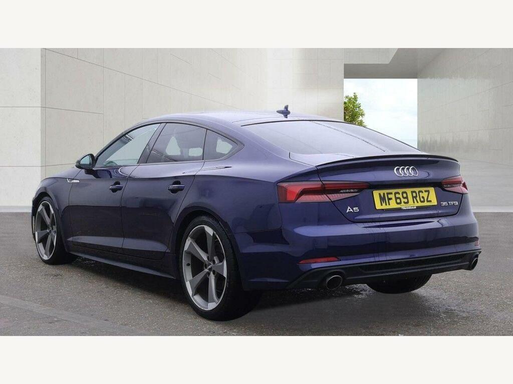 Audi A5 2.0 Tfsi 35 Black Edition Sportback S Tronic Euro Blue #3