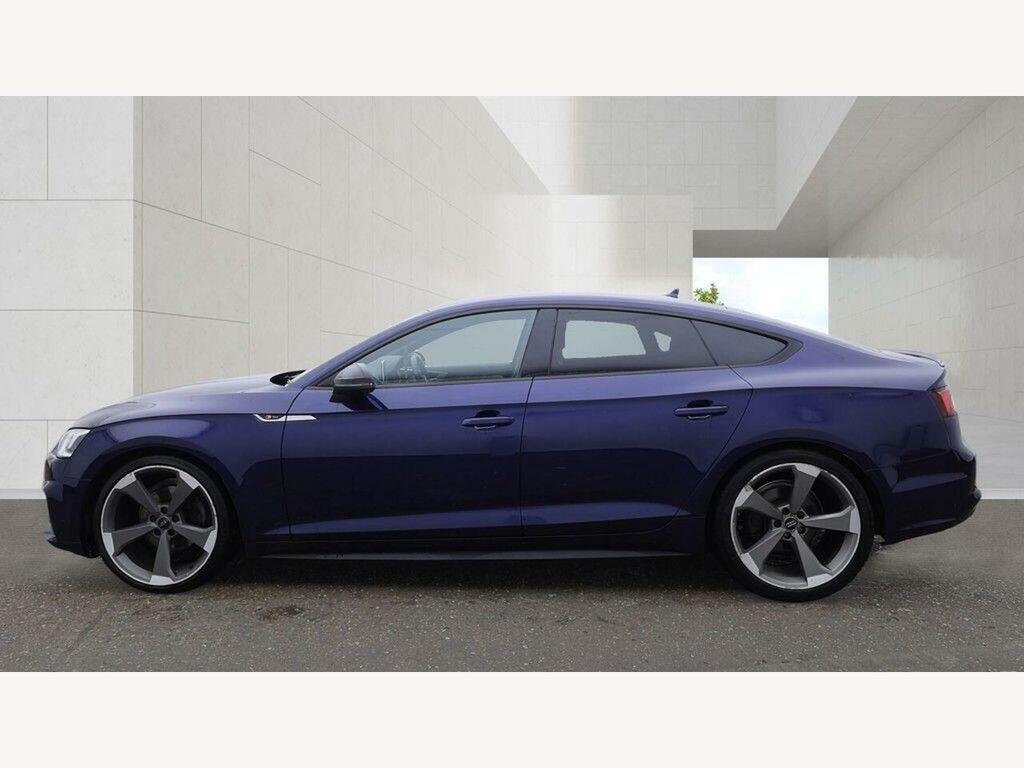 Audi A5 2.0 Tfsi 35 Black Edition Sportback S Tronic Euro Blue #4