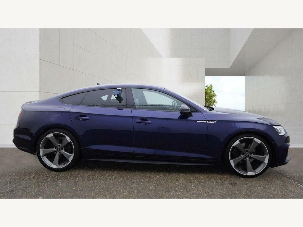 Audi A5 2.0 Tfsi 35 Black Edition Sportback S Tronic Euro Blue #5