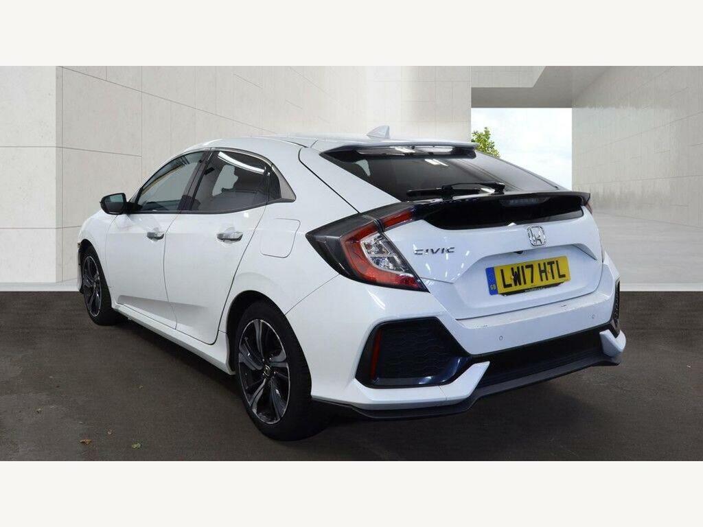 Honda Civic 1.5 Vtec Turbo Prestige Euro 6 Ss White #2