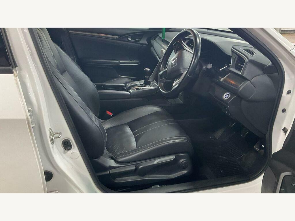 Honda Civic 1.5 Vtec Turbo Prestige Euro 6 Ss White #6
