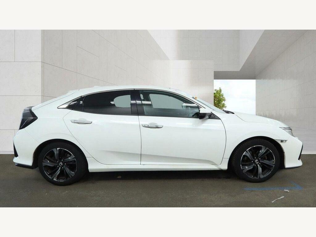 Honda Civic 1.5 Vtec Turbo Prestige Euro 6 Ss White #4