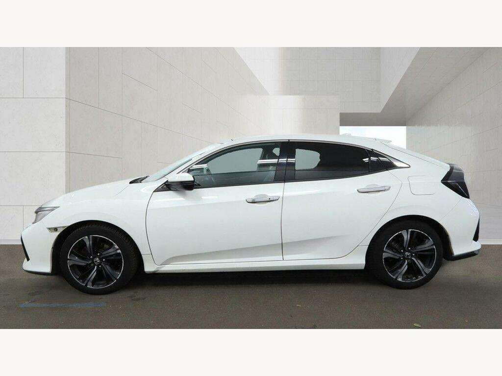 Honda Civic 1.5 Vtec Turbo Prestige Euro 6 Ss White #3