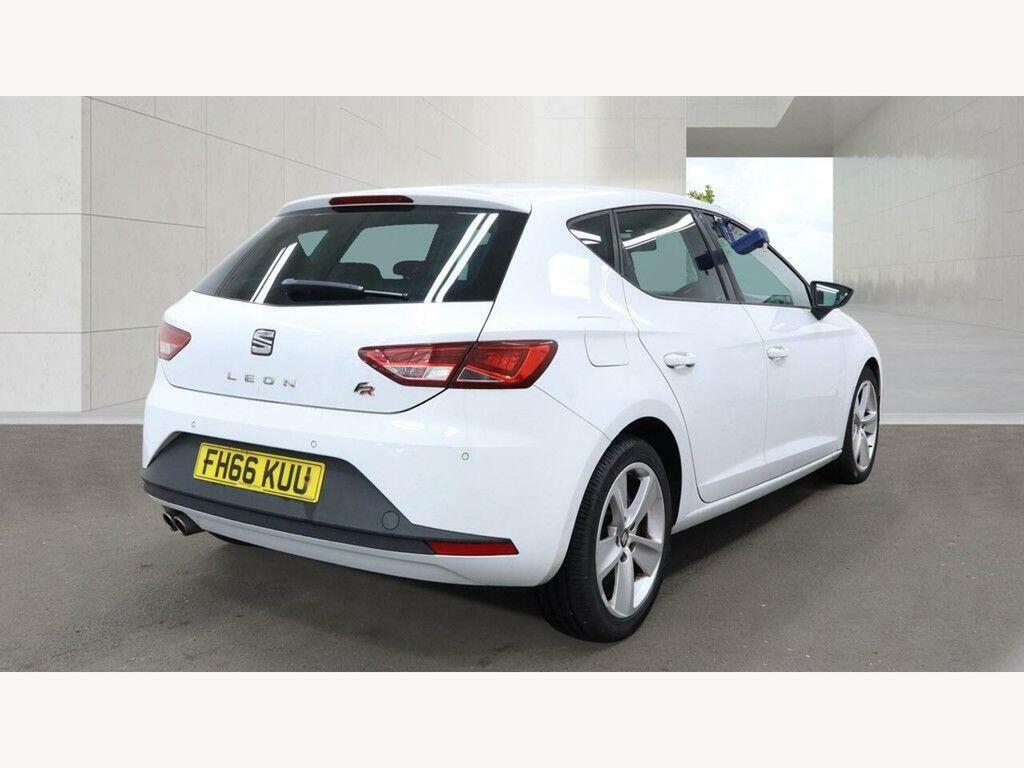 Seat Leon 2.0 Tdi Fr Dsg Euro 6 Ss White #5