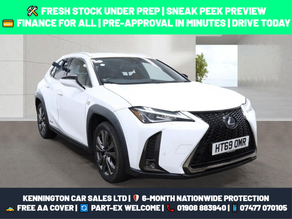 Lexus UX 2.0 250H F Sport E-cvt Euro 6 Ss White