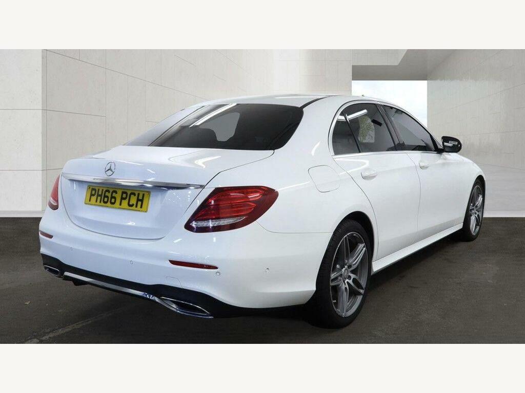 Mercedes-Benz E Class 2.0 E220d Amg Line G-tronic Euro 6 Ss White #5