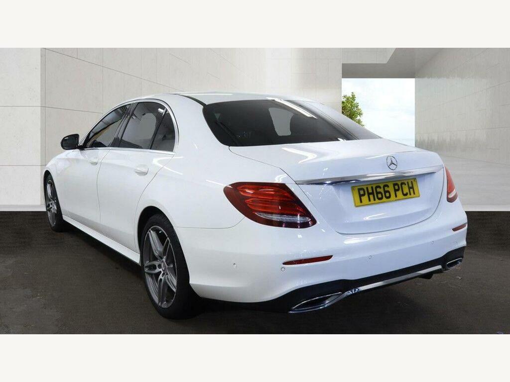 Mercedes-Benz E Class 2.0 E220d Amg Line G-tronic Euro 6 Ss White #2