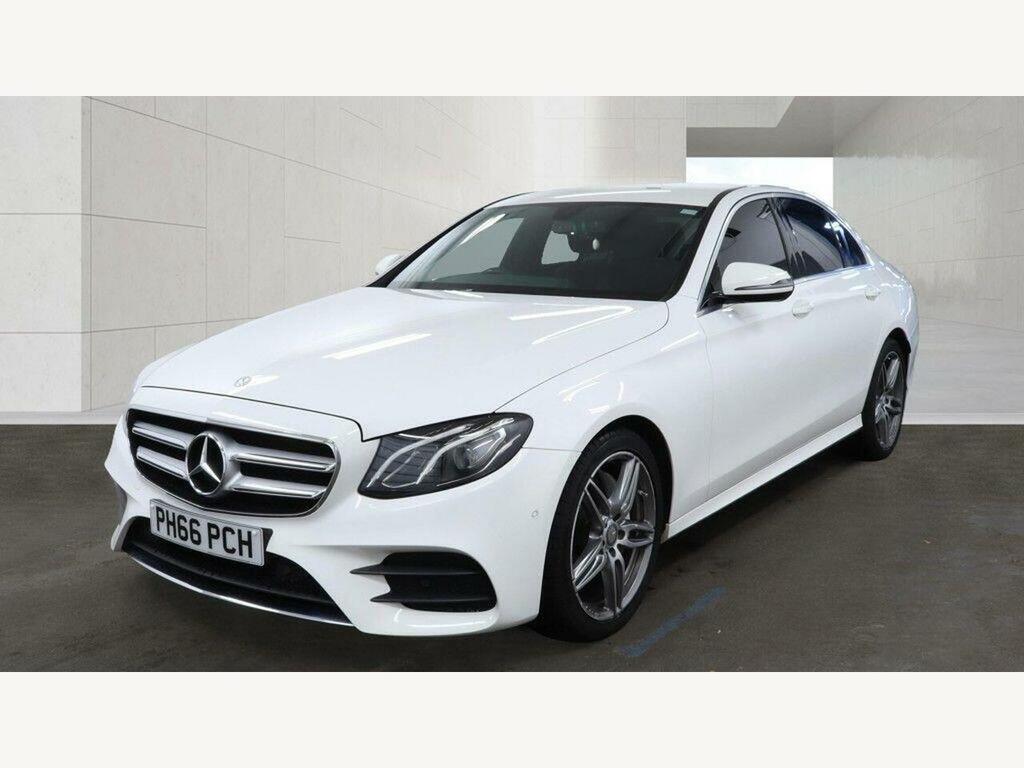 Mercedes-Benz E Class 2.0 E220d Amg Line G-tronic Euro 6 Ss White