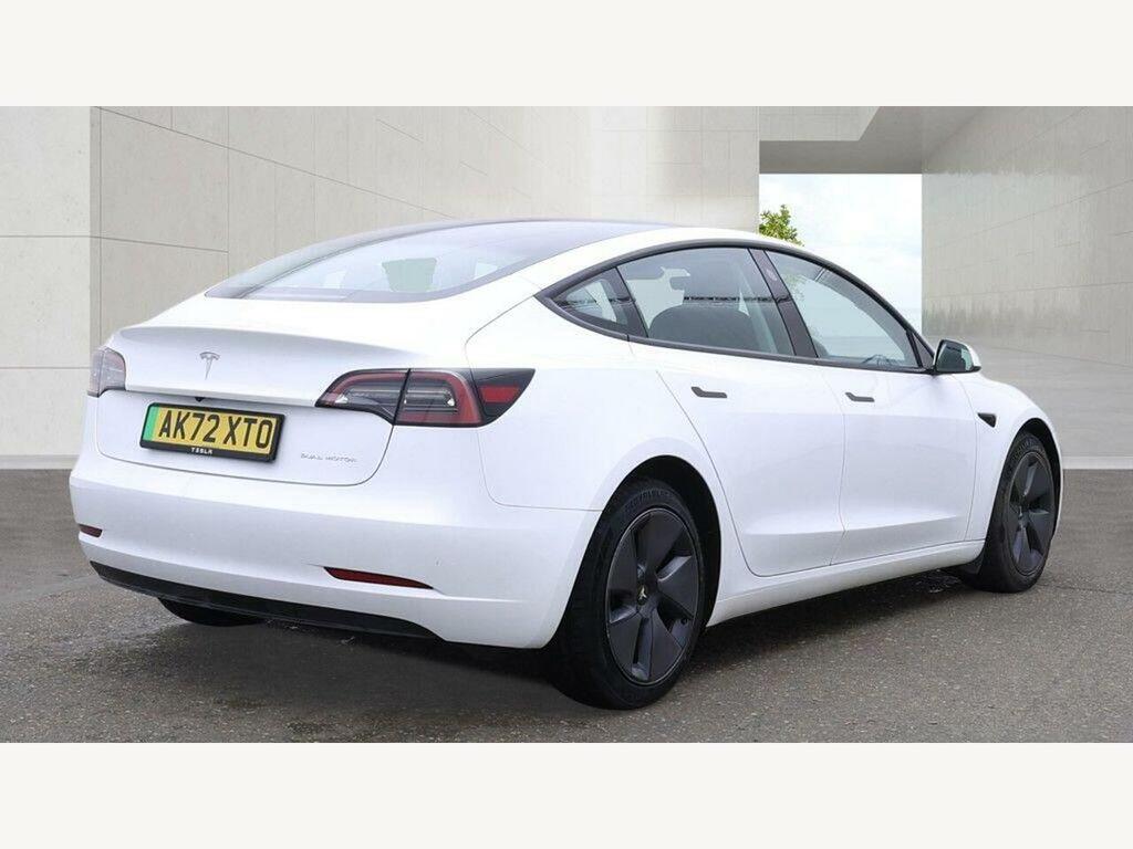Tesla Model 3 Dual Motor Long Range 4Wde White #6