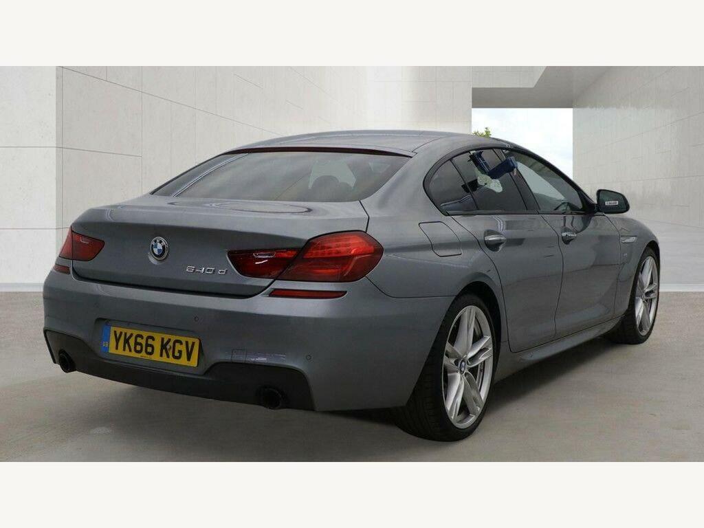 BMW 6 Series Gran Coupe 3.0 640D M Sport Euro 6 Ss Grey #5