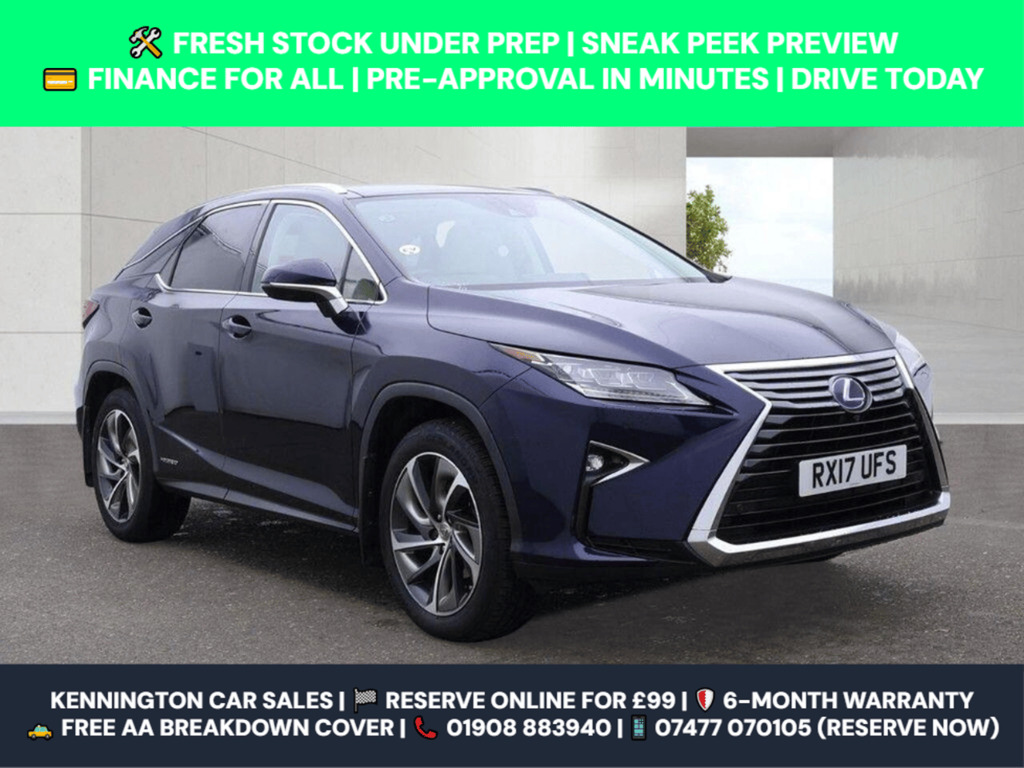 Lexus RX 3.5 450H V6 Premier Cvt 4Wd Euro 6 Ss Blue