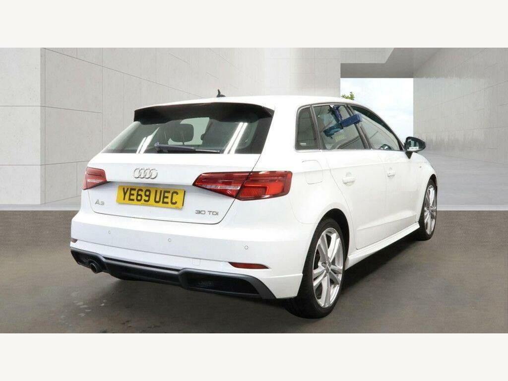 Audi A3 S3 Tfsi 300 Quattro S Tronic 2019 White #5