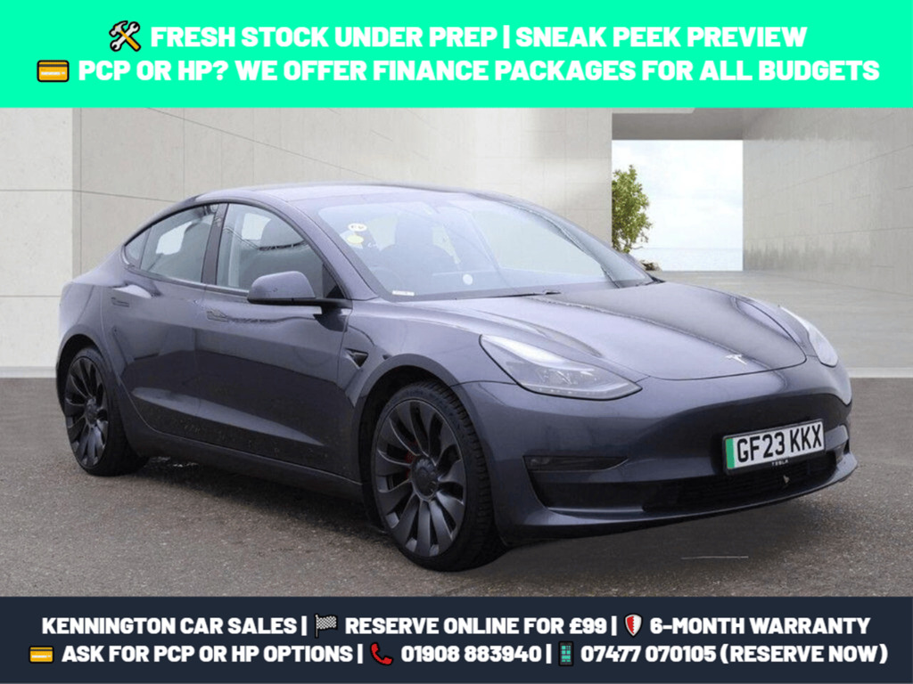 Tesla Model 3 Dual Motor Performance 4Wde Performanc Grey