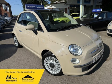 Fiat 500 1.2 Lounge Euro Beige
