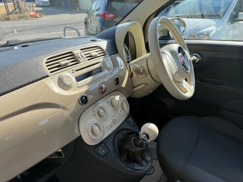 Fiat 500 1.2 S White #12