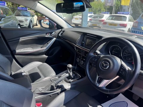 Mazda 6 Saloon 2.2 Skyactiv-d Se-l Euro 6 Ss 2014 Blue #7