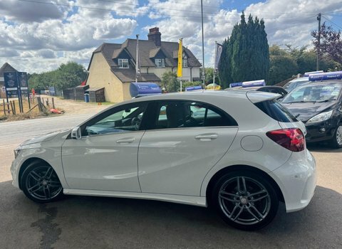 Mercedes-Benz A Class 1.5 A180d Amg White #4