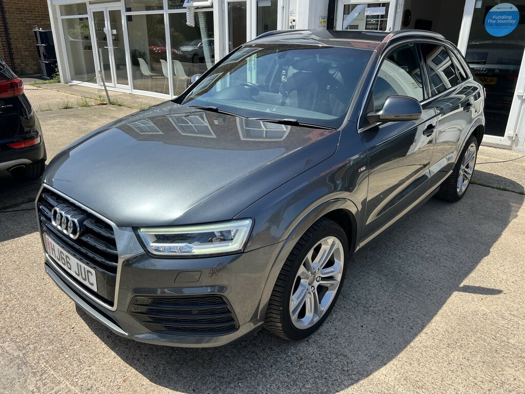 Audi Q3 2.0 Tdi S Line Plus 201666 HJ66JUC Grey #4