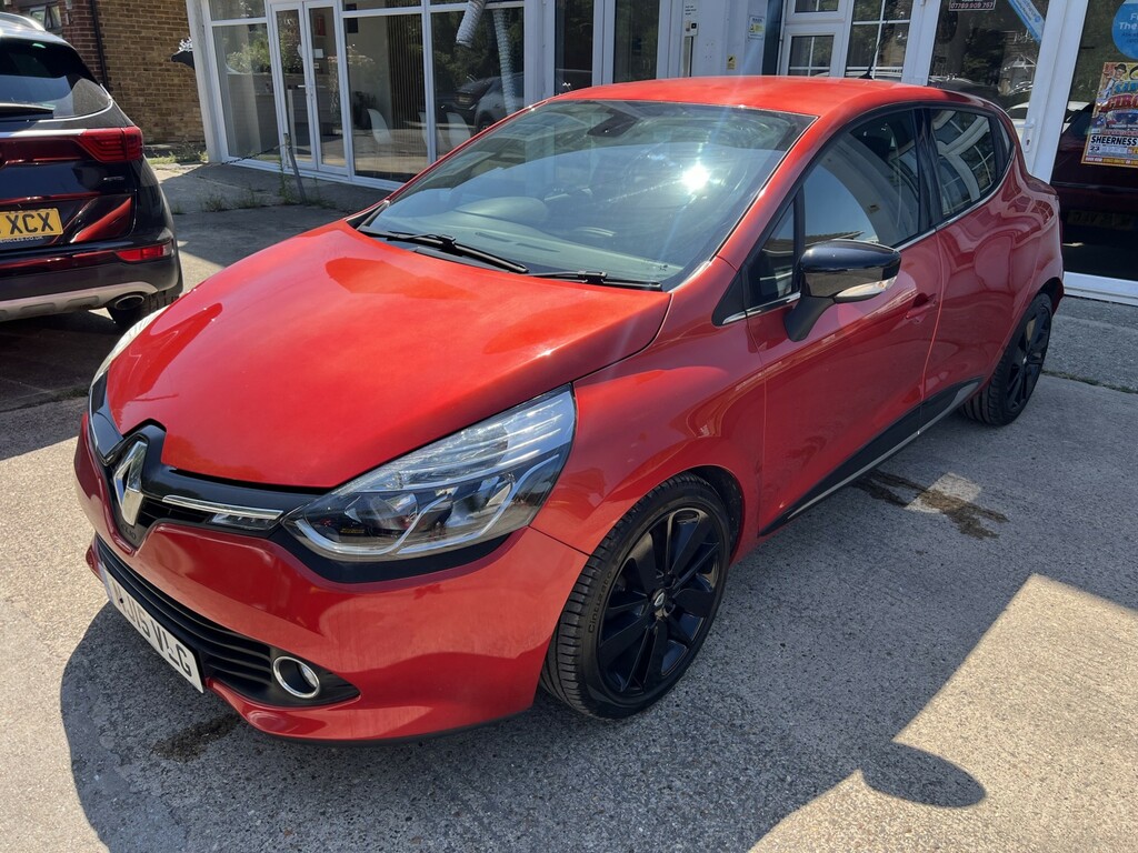 Renault Clio 1.5 Dynamique S Medianav Dci 90 Stop Start 2015 NJ15VLG Red #4