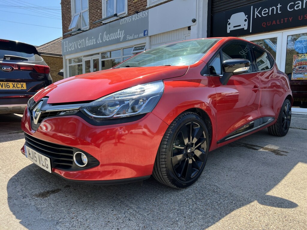 Renault Clio 1.5 Dynamique S Medianav Dci 90 Stop Start 2015 NJ15VLG Red #5
