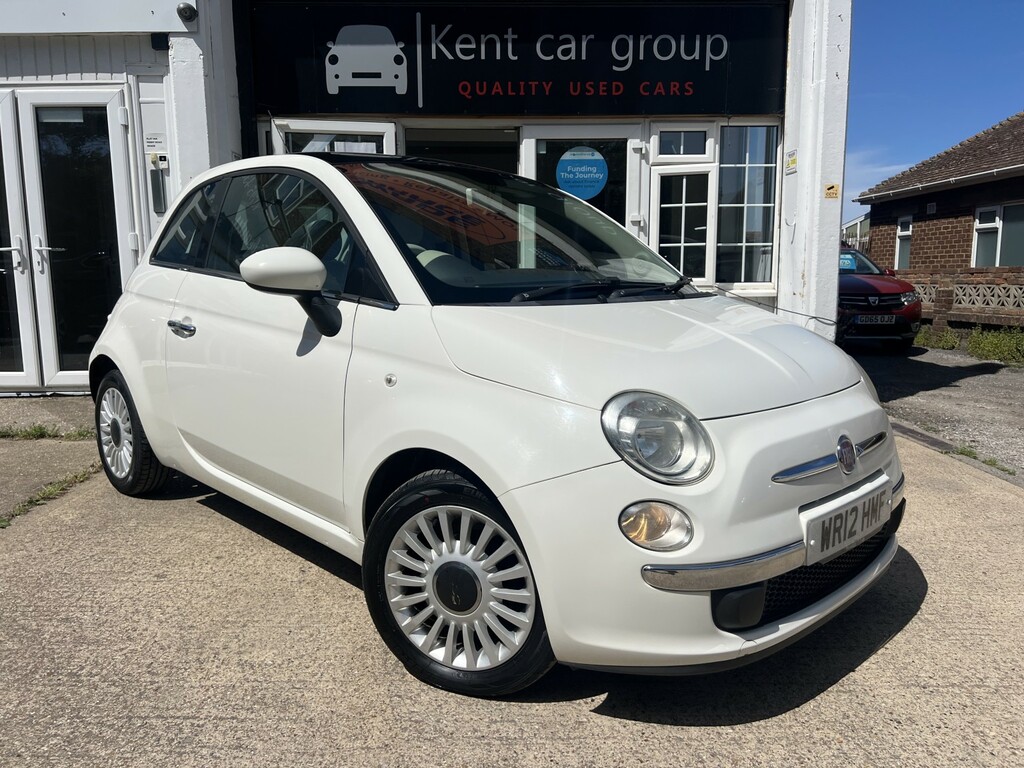 Fiat 500 1.2 500 1.2 Lounge Start Stop White
