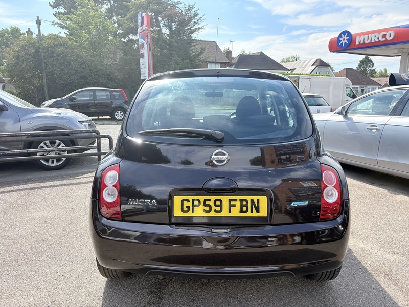 Nissan Micra Acenta Black #4