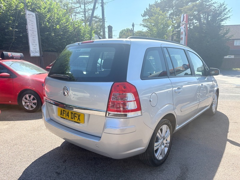 Vauxhall Zafira Exclusiv Silver #6