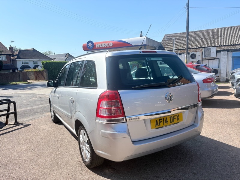 Vauxhall Zafira Exclusiv Silver #5