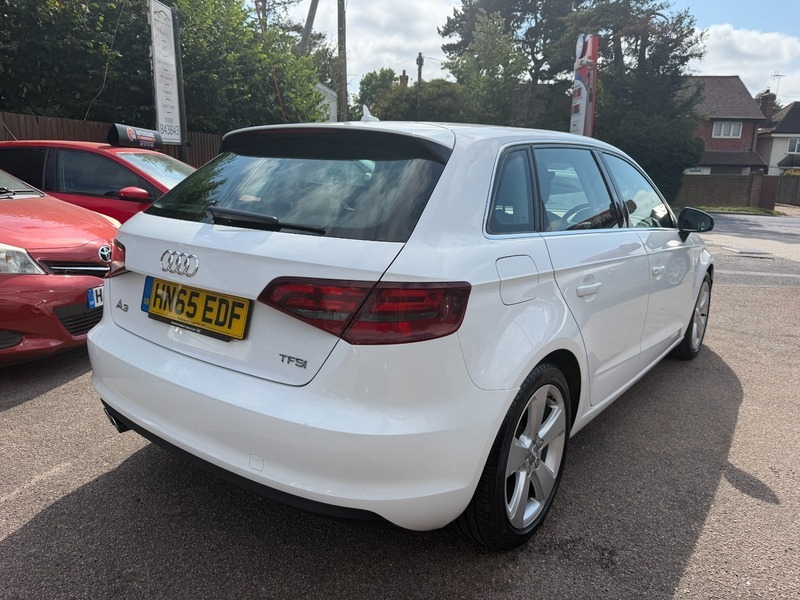 Audi A3 Tfsi Sport HN65EDF White #6