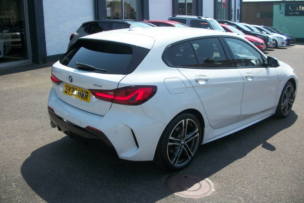 BMW 1 Series 118I M Sport Step SY70HWR White #6