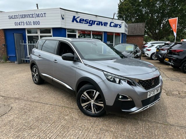 Peugeot 5008 1.5 Bluehdi Gt Line Suv Eat Euro 6 S S Grey