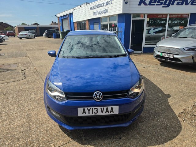 Volkswagen Polo 1.2 Match Hatchback Euro 5 70 P Blue