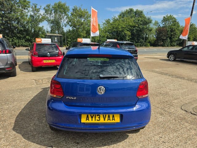 Volkswagen Polo 1.2 Match Hatchback Euro 5 70 P Blue #5
