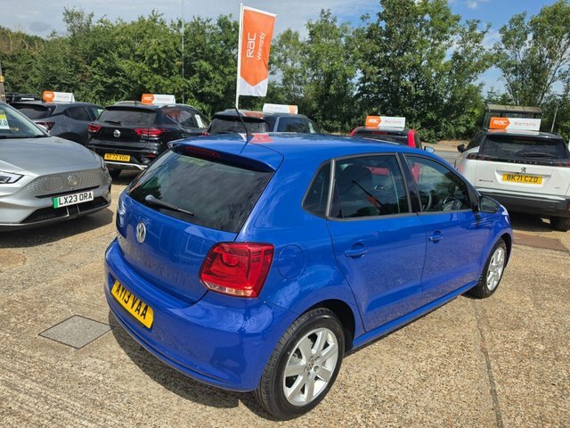 Volkswagen Polo 1.2 Match Hatchback Euro 5 70 P Blue #6