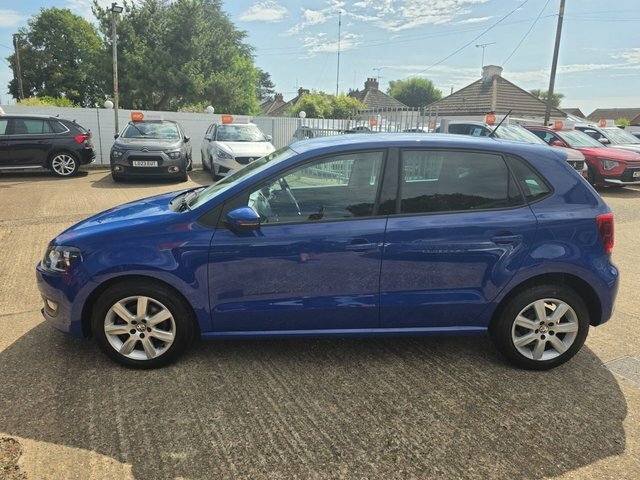 Volkswagen Polo 1.2 Match Hatchback Euro 5 70 P Blue #3
