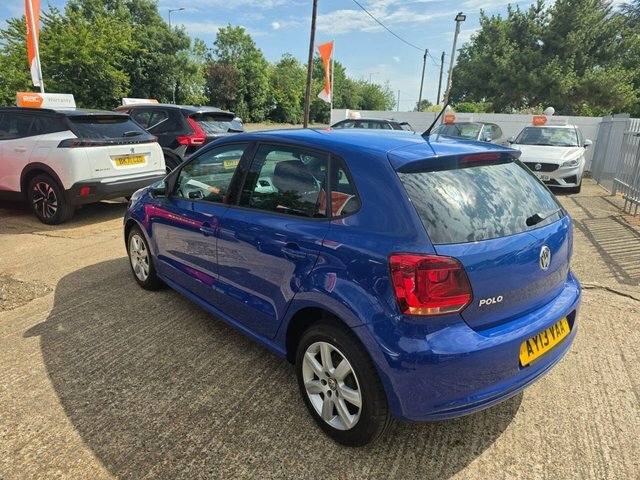 Volkswagen Polo 1.2 Match Hatchback Euro 5 70 P Blue #4