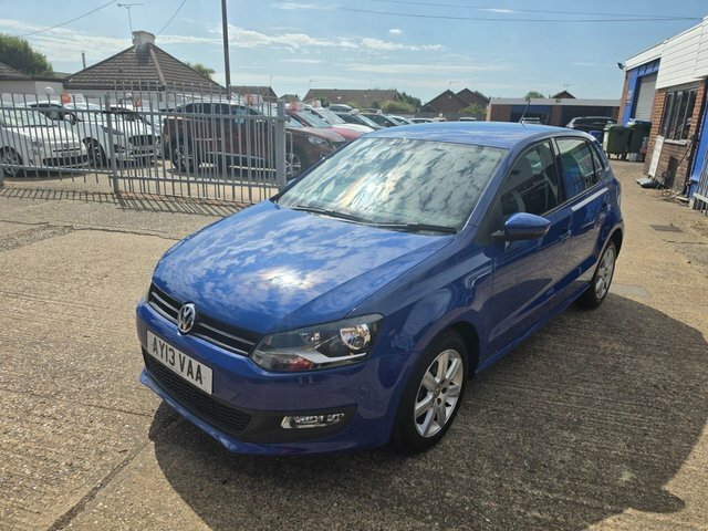 Volkswagen Polo 1.2 Match Hatchback Euro 5 70 P Blue #2