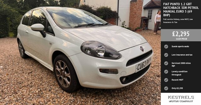 Fiat Punto Gbt Hatchback White