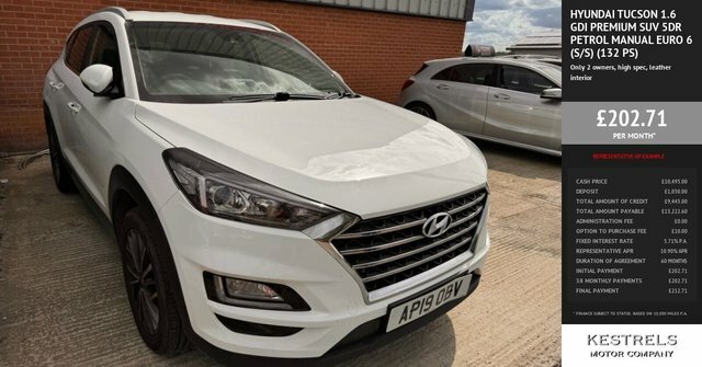 Hyundai Tucson Gdi Premium Suv White