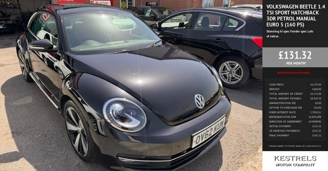 Volkswagen Beetle Tsi Sport Hatchback Black