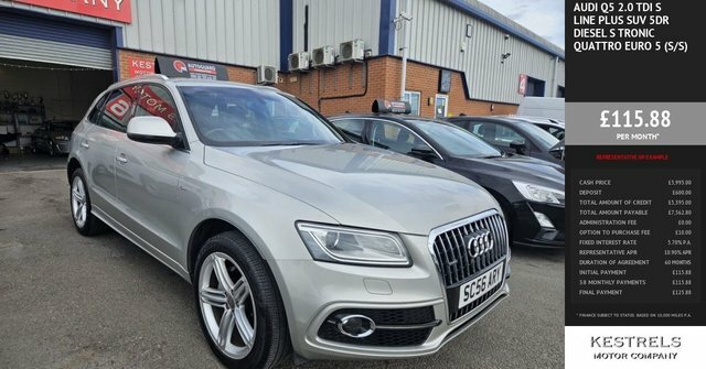 Audi Q5 Tdi S Line Plus Silver