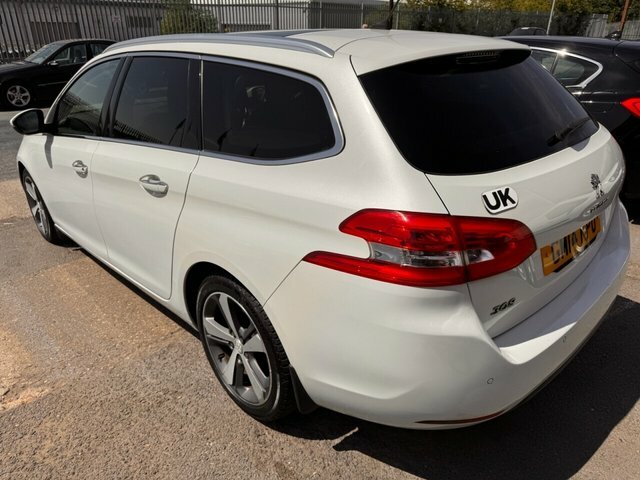 Peugeot 308 SW E-hdi Allure Estate White #5