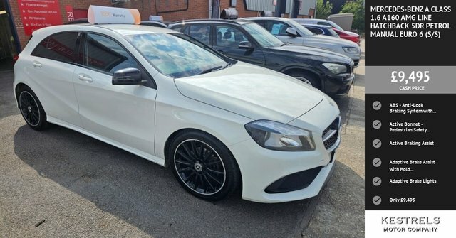 Mercedes-Benz A Class A160 Amg Line Hatchback White