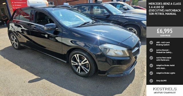 Mercedes-Benz A Class A180 Se Executive Hatchback Black