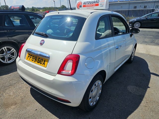 Fiat 500 Pop Hatchback White #4